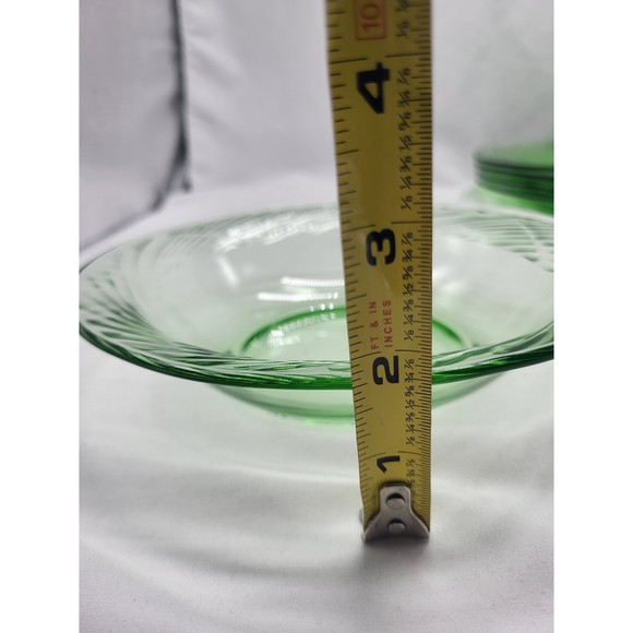 Pyrex Spring Festiva Green Swirl Dishes - Picture 7 of 9